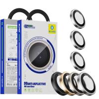 Blueo 99 Anti-Reflective PVD Titanium Alloy Lens Glass BL030 iPhone 17 Pro / 17 Pro Max Silver In Blister