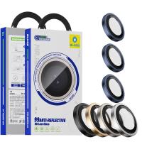 Blueo 99 Anti-Reflective PVD Titanium Alloy Lens Glass BL030 iPhone 17 Pro / 17 Pro Max Blue In Blister