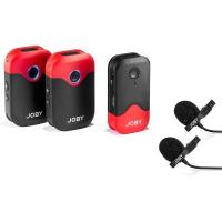 Joby Wavo Air 2.4GHz Wireless Microphone System with Two Transmitters Designed In Blister