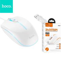 Wire Gaming Mouse Hoco USB A 2400 Dpi GM37 White In Blister
