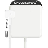 60W MagSafe 2 Power Adapter With Cable (T-Style) For MacBook Used OEM Grade A/B Original