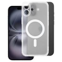 FROST MAG COVER Case With Camera Protection Compatible With MagSafe For IPHONE 17 Pro Frozen Transparent In Blister