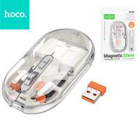 Wireless Mouse Hoco 2,4G 1600 Dpi Dual Mode Bluetooth GM35 White In Blister