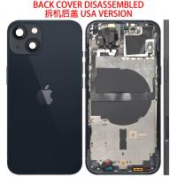 iPhone 13 Back Cover + Frame Black Disassembled Grade A Original - US Version
