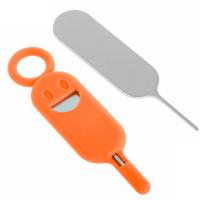 SIM Ejector OEM Keychain Type Orange
