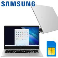 Samsung Galaxy Book2 GO 5G 14" FHD Snapdragon 7c NP345XNA RAM 4/128GB SSD Silver Used Grede B