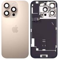 iPhone 16 Pro Back Cover + Frame Full Flex Desert Titanium Original Refurbished