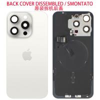 iPhone 15 Pro Back Cover + Wireless Charge White Dissembled Grade A Original (Refurbished)