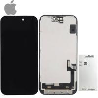iPhone 16 Touch + Lcd + Frame Black Service Pack