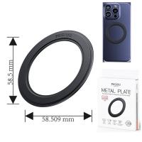 Metal Plate Yesido C208 Black in Blister