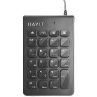 Wired Number Keyboard HAVIT KB223 1.5m Black in Blister