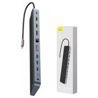 USB-C Hub Baseus EliteJoy Gen2 11in1 Black WKSX030213 in Blister