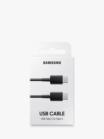 Samsung Cable (Type C to C) 3A 1.0M Black In Box