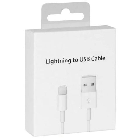 Iphone cable usb-a to lightning in box no logo