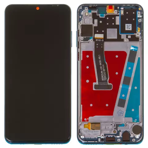 Huawei P30 Lite lcd+frame blue
