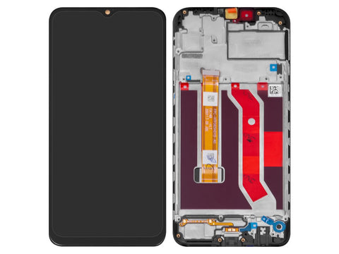 Huawei P40 Lite Touch+Lcd+Frame Black