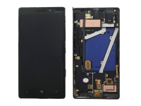 nokia lumia 930 touch+lcd+frame black