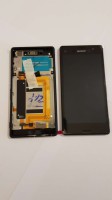 Sony Xperia M4 Aqua E2303 touch+lcd+frame black