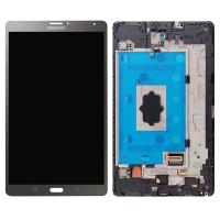 samsung galaxy t705 tab s 8.4 lite  touch+lcd silver/gold change glass