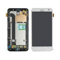 asus zenfone go 5.5" zb552kl x007d touch+lcd+frame white