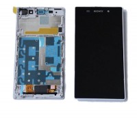 Sony Xperia Z1 L39h C6902 C6903 C6906  Touch+Lcd+Frame White Original