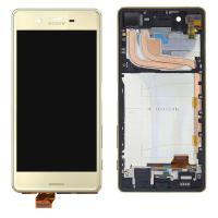 Sony Xperia X Performance F8131 F8132 touch+lcd+frame yellow