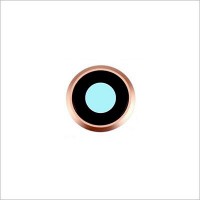 iPhone 8g/se 2020/SE 2022 camera glass+frame rose gold