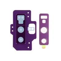 samsung galaxy note 9 n960f back camera glass+frame purple