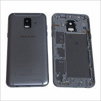 Samsung Galaxy A6 2018 A600f Back Cover Silver / Violet