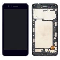 LG K9 touch+lcd+frame black