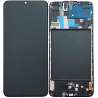 Samsung Galaxy A70 2019 A705 Touch+Lcd+Frame Black Service Pack