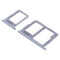 Samsung Galaxy A600f A605f sim+memory tray silver