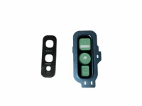 samsung galaxy s10e g970f camera glass+support blue