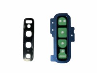 samsung galaxy s10 plus g975f camera glass +support blue