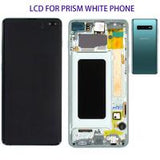 Samsung Galaxy S10 Plus G975f Touch+Lcd+Frame Green Service Pack
