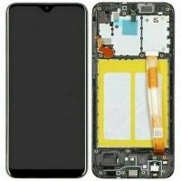 Samsung Galaxy A20e A202 Touch + Lcd + Frame Black Service Pack