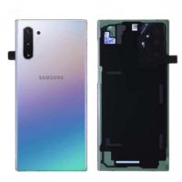 samsung galaxy note 10 n970 back cover aura glow/silver original