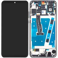 Huawei P30 Lite / New Edition (Back Camera 48Mp Version) Touch+Lcd+Frame Black Original