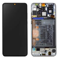 Huawei P30 Lite (Back Camera 48Mp Version) Touch+Lcd+Frame+Battery White Service Pack