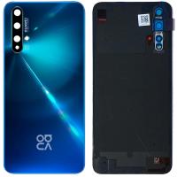 huawei nova 5t back cover+camera glass blue original