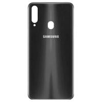 samsung galaxy a20s 2019 a207 back cover+camera glass Black original