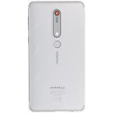 nokia 6.1 back cover silver