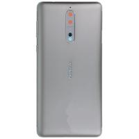 nokia 8 back cover silver