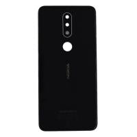 nokia 6.1 plus back cover+camera glass black