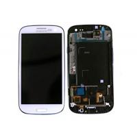samsung galaxy s3 i9300 touch+lcd+frame white original Service Pack