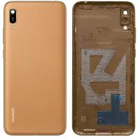 huawei y6 2019 back cover+camera glass orange