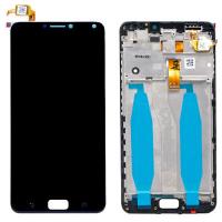 asus zenfone 4 max pro plus zc554kl x00id touch+lcd+frame black