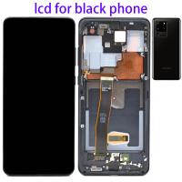 Samsung Galaxy S20 Ultra 5G G988 Touch+Lcd+Frame Black Service Pack