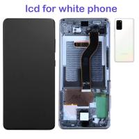 Samsung Galaxy S20 Plus G985 G986 Touch+Lcd+Frame White Service Pack