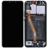 huawei p smart plus nova 3i touch+lcd+frame battery black original